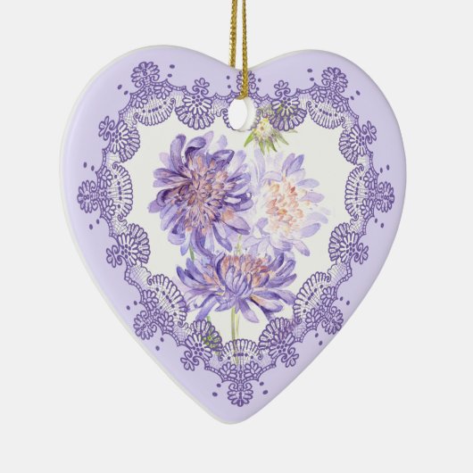 weesbloemen keramisch ornament (Rechts)