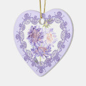 weesbloemen keramisch ornament (Links)