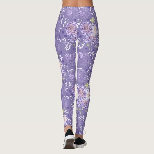 weesbloemen leggings (Achterkant)