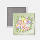 weesbloemen magneet (Voorkant / Achterkant)