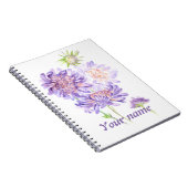 weesbloemen notitieboek (Rechterzijde)