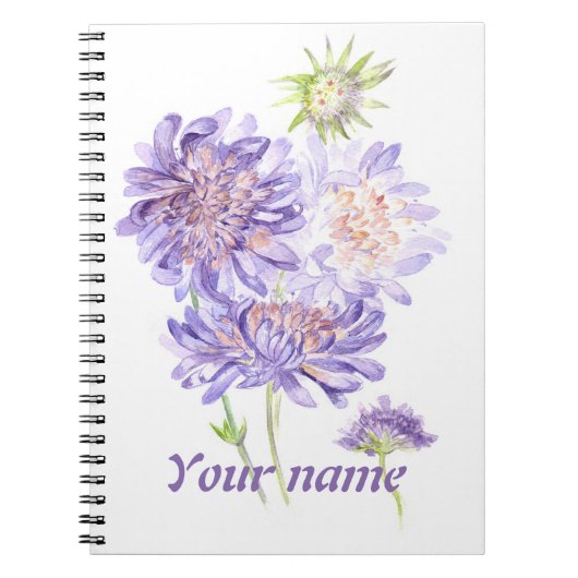 weesbloemen notitieboek (Voorkant)