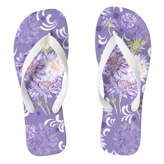 weesbloemen teenslippers (Voetbed)