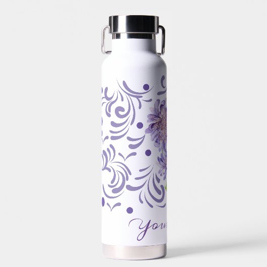 weesbloemen waterfles (Voorkant)