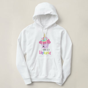 Weeshemd voor dames met als basisch gebogen hoodie