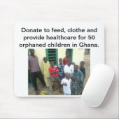 Weeskinderen in Ghana Muismat (Met muis)