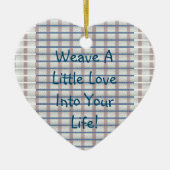 Weesliefde Keramisch Ornament (Voorkant)