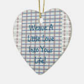 Weesliefde Keramisch Ornament (Links)