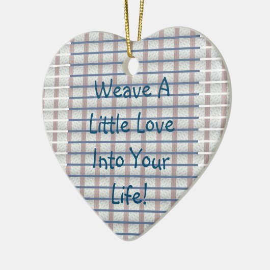 Weesliefde Keramisch Ornament (Links)