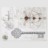 Weespapier voor loskoppeling van script tissuepapier (Voorkant)