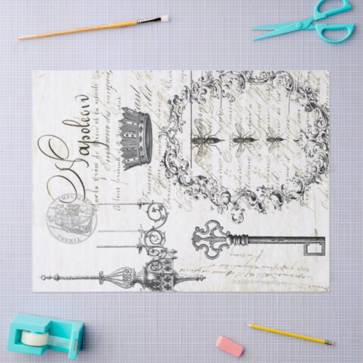 Weespapier voor loskoppeling van script tissuepapier (Craft)