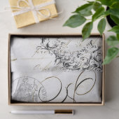 Weespapier voor loskoppeling van script tissuepapier (Geschenk)