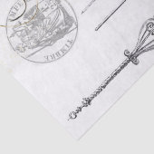 Weespapier voor loskoppeling van script tissuepapier (Detail)