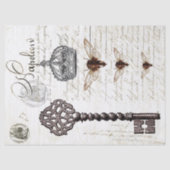 Weespapier voor loskoppeling van script tissuepapier (Voorkant)