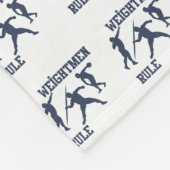 Weesregel Fleece Deken (Hoek)