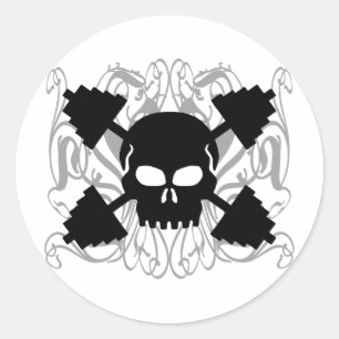 Weesschil Ronde Sticker