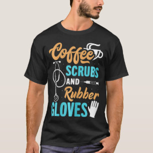 Weesschoffie en rubberhandschoenen t-shirt