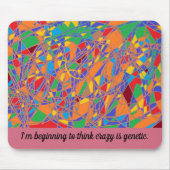 Weesse abstracte kunst uit de Zwarte Zee begint te Muismat (Voorkant)