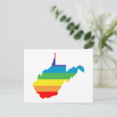 weest virginia rainbow kaart (Staand voorkant)