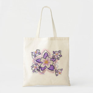 Weeszak voor Columbinebloemen Tote Bag