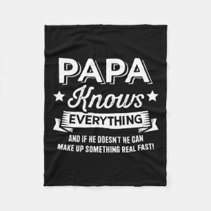 Weet Alles Voor Opa Vaderdag Verjaardag Fleece Deken