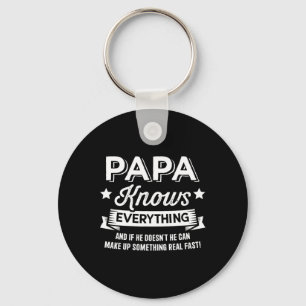 Weet Alles Voor Opa Vaderdag Verjaardag Sleutelhanger