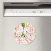 Weet altijd dat je geliefd bent - witte konijnen magneet (Insitu (Vaatwasser))