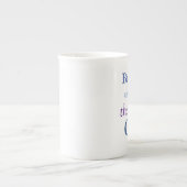 Weet dat ik God ben Porselein Kop (Voorkant)