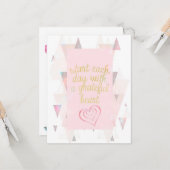 Weet dat je een geliefd Wenskaart bent Kaart (Voorkant / Achterkant in situ)