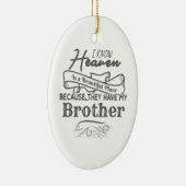 Weet dat ze een mooie plek hebben... keramisch ornament (Rechts)