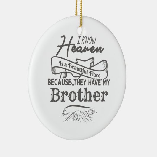 Weet dat ze een mooie plek hebben... keramisch ornament (Rechts)