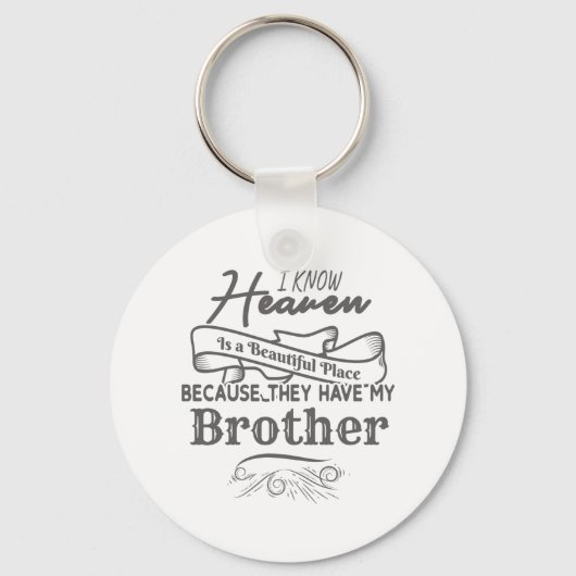 Weet dat ze een mooie plek hebben... sleutelhanger (Voorkant)