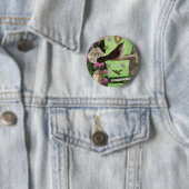 Weet je de weg? Knoop Ronde Button 5,7 Cm (In situ)