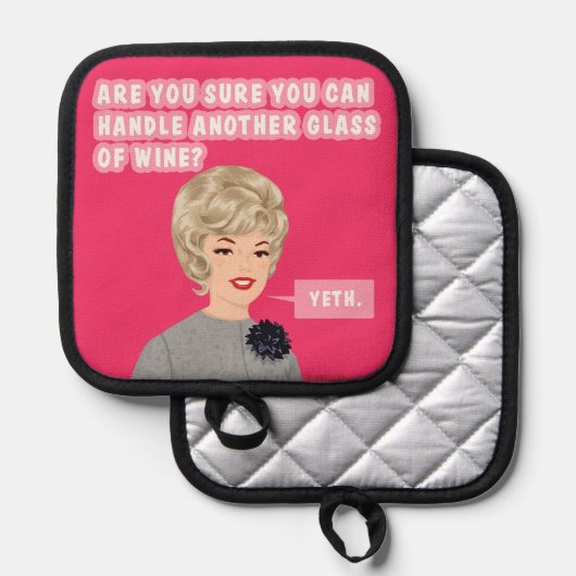 Weet je het zeker? Ja. Pannenlap (Voorkant / Achterkant)