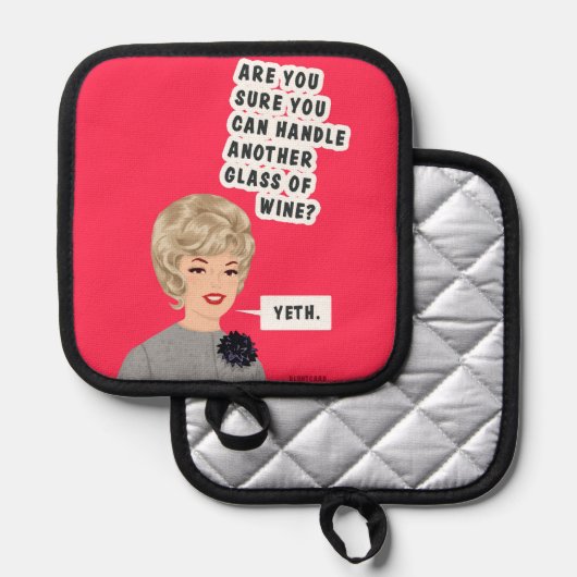 Weet je het zeker? Ja. Pannenlap (Voorkant / Achterkant)