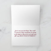 **WEET JE HOEVEEL IK VAN JE hou** IS U TE!!!! Kaart (Binnen)