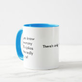 Weet je hoeveel Poolse grappen er echt ... Mok (Voorkant links)