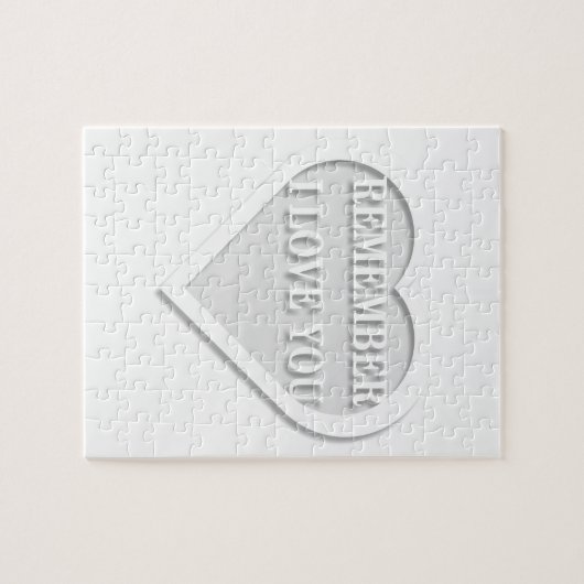 Weet je nog dat ik van je hou legpuzzel (Horizontaal)