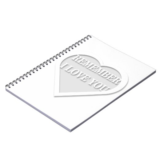 Weet je nog dat ik van je hou notitieboek (Linkerzijde)