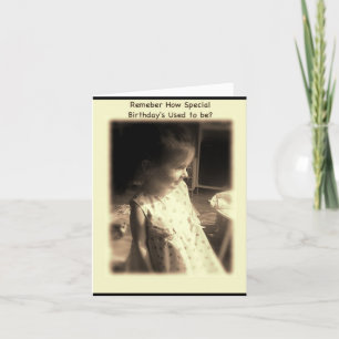 Weet je nog hoe Speciaal Carthday vroeger was? Kaart