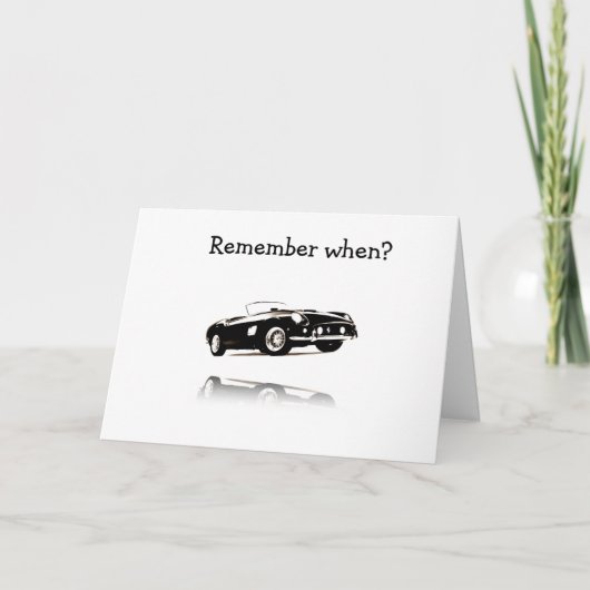 WEET JE NOG WANNEER AUTO'S COOL WAREN / WAS JE DAT KAART (Voorkant)