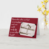 Weet je nog wanneer? kaart (Gele Bloem)