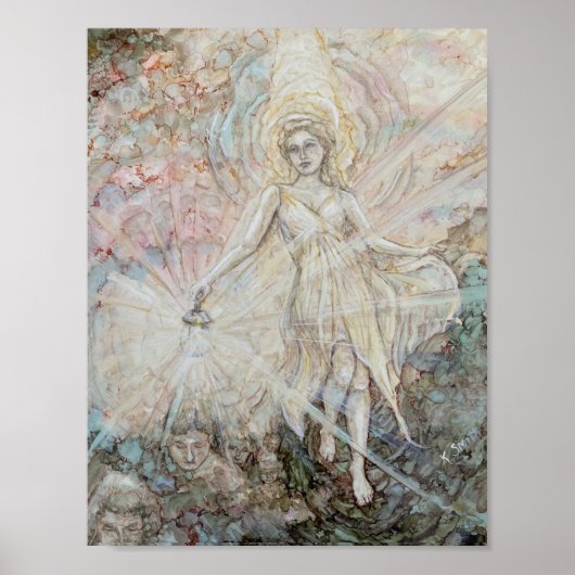 "Weet je nog wie je bent: licht zijn" Poster (Voorkant)