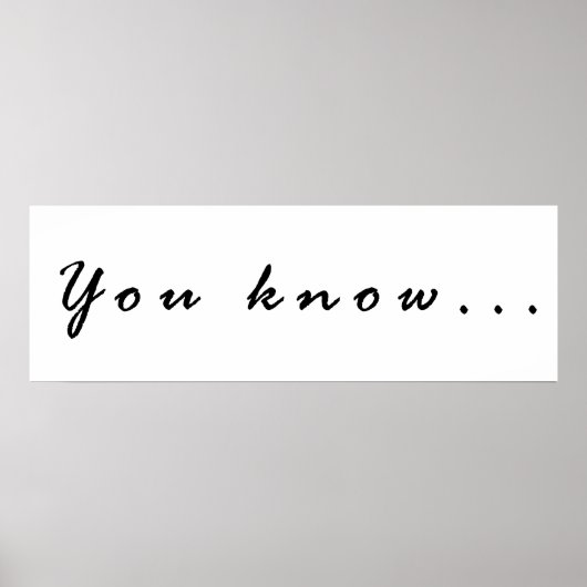 Weet je... poster (Voorkant)