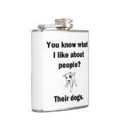 Weet je wat ik leuk vind aan mensen? heupfles (Rechts)