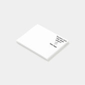 Weet Je Wat Ik Leuk Vind Aan Mensen? Post-it® Notes (Schuin)