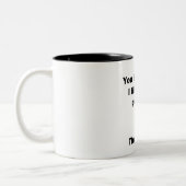 Weet je wat ik leuk vind aan mensen? tweekleurige koffiemok (Links)