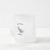 weet je weel matglas koffiemok (Voorkant links)