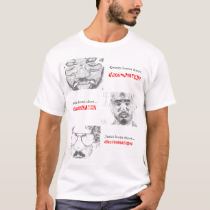 "Weet je wel...discrimiNATION" t-shirt