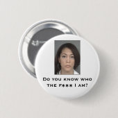 Weet je wie de f*** ik ben? ronde button 5,7 cm (Voorkant /achterkant)